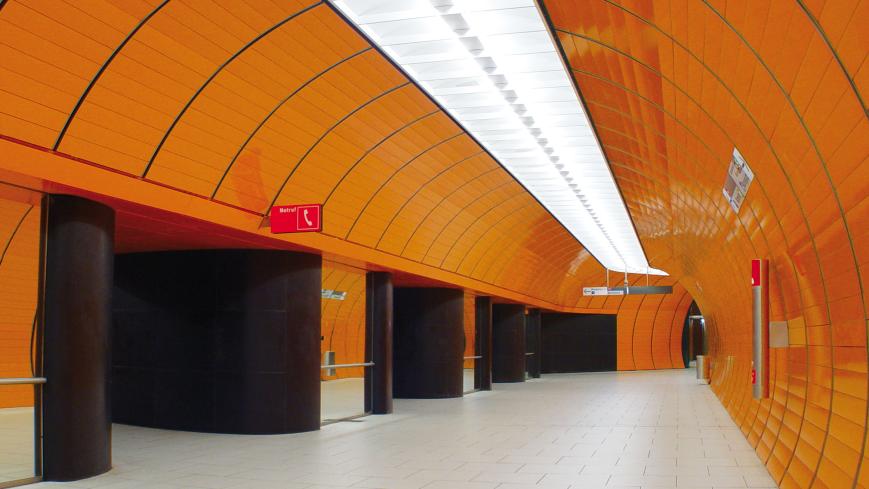 U-Bahnhof Marienplatz Bahnsteigerweiterung, Foto: Baureferat